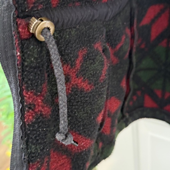 Woolrich Vintage Aztec Fleece Zip Up Hooded Jacket - Size Small - Made in USA - Picture 8 of 9
